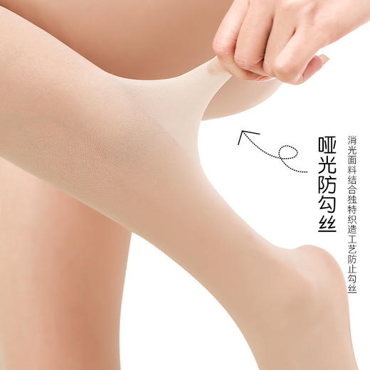 夏季UV防晒丝袜防勾丝遮瑕美肤袜光腿神器连裤袜BNS 商品图1