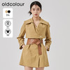 oldcolour2023春季新款高级英伦风收腰修身风衣外套女HO14047430 商品缩略图0
