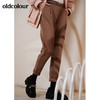 oldcolour2022冬季新款时尚气质修身显瘦休闲长裤GN41073952 商品缩略图0