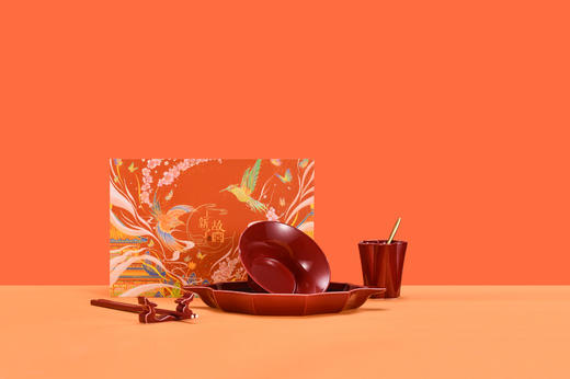 富玉 |  景德镇高温玲珑瓷餐具组合轻奢高级感镜影餐具 商品图2