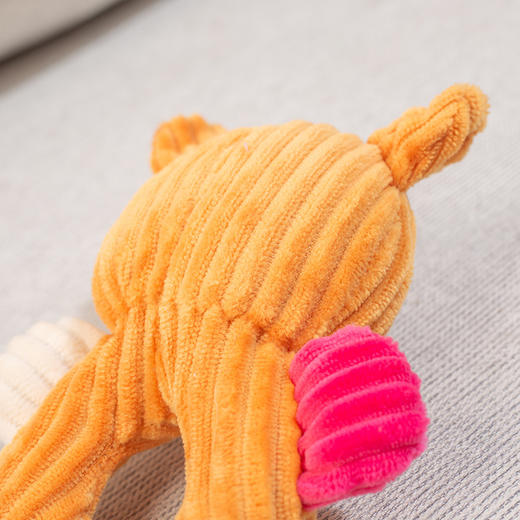 【宠物好玩伴！公仔毛绒狗狗】宠物玩具磨牙毛绒发声互动狗玩具手握动物公仔毛绒狗狗玩具网红 商品图2