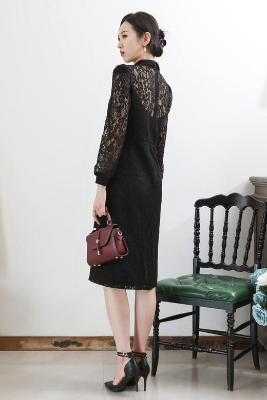 ELLA JADE 柔美复古蕾丝连衣裙 13390 商品图4