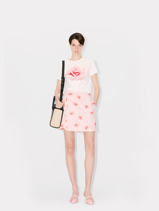 KENZO T恤女  FE52TS1084SO-02 米白色. 商品图2