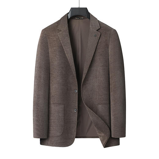 【新款DDS】大依优型大码男装两粒扣西服外套休闲商务加肥加大上衣男士正装潮 商品图1