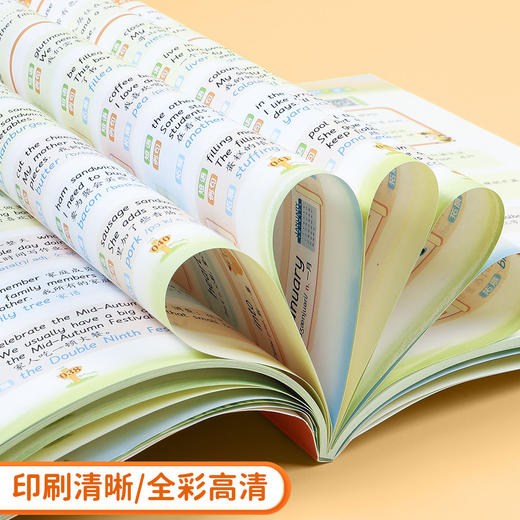 老会员小学生100个句子记完1000个单词1-6年级通用人教版小学必背单词 商品图9