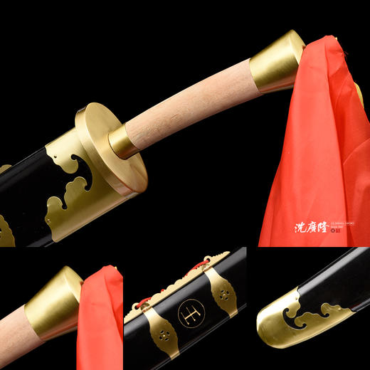 太极太极刀 武术太极刀 不锈钢 男女练习刀 龙泉沈广隆宝剑 未开刃 商品图4