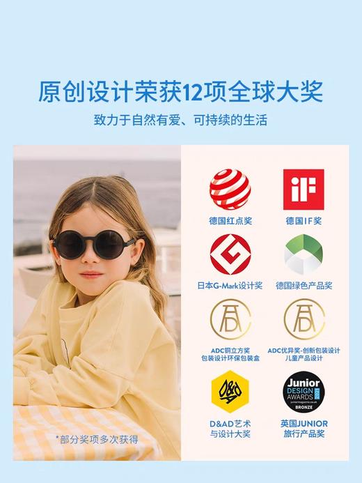 OLIVIO&CO儿童圆形太阳眼镜  OS102-E-PP  3-7Y 商品图1