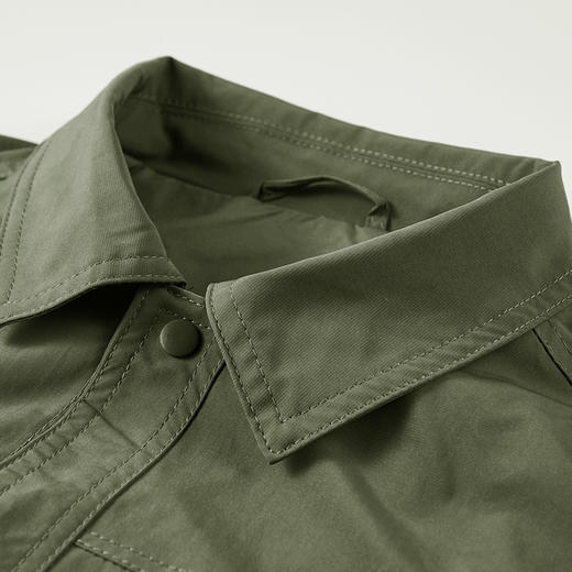 【新款DX】大依优型大码翻领外套工装夹克时尚雷萨加肥加大休闲胖子宽松外套上衣男装潮流户外 商品图3