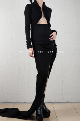 Rick Owens | Prong黑色尼龙弹力针织