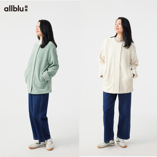 【秋Vol.4】幼岚高山绒外套挡风保暖不易起静电24秋季新款女士成人抓绒外套ZY 商品图2