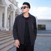 【新款DMH】大依优型大码翻领衬衫外套男宽松加肥加大码上衣夹克运动潮流 商品缩略图8