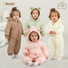 【婴儿秋冬夹棉连体衣】婴儿棉服秋冬款连体衣宝宝冬装衣服夹棉外出服棉衣 商品缩略图0