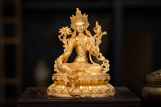 黄铜镀金摆件10公分 商品图7