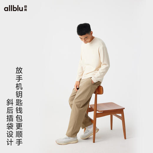 【单件直降】【秋Vol.4】幼岚「16小时裤」特殊设计腰头外休闲里运动24秋季新款男士长裤ZY 商品图3