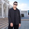 【新款DMH】大依优型大码翻领衬衫外套男宽松加肥加大码上衣夹克运动潮流 商品缩略图5