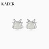 KEDER卡蒂罗 和田玉生肖龙耳钉 925银 女 小众高级新款2023爆款本命年礼物 商品缩略图1