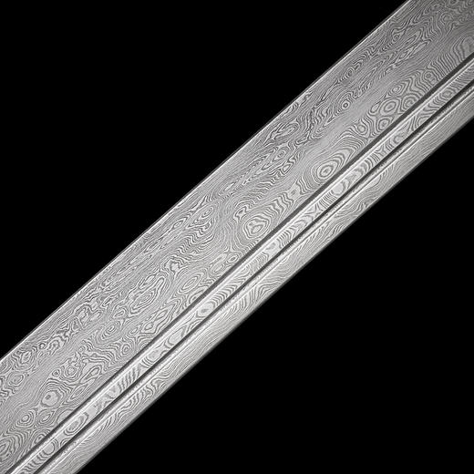 扬武苗刀 中华苗刀花纹钢武术苗刀 龙泉沈广隆剑铺宝剑  未开刃 商品图6