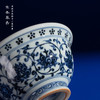 寒香慕古永乐明青花压手杯（花心）对杯 商品缩略图2