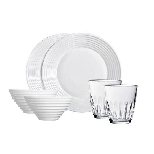 LC-B1120  乐美雅华瑞娜白玉餐具6件套 商品图1