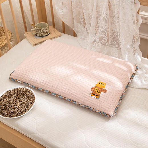 小学生儿童吸汗透气枕头纯棉幼儿园小孩子枕芯水洗全棉可拆洗内胆 商品图1