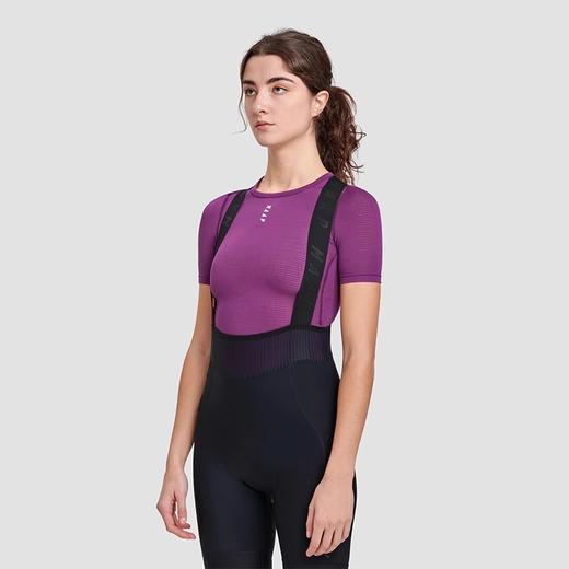 MAAP 女士 Thermal Base Layer Tee Violet 加绒短袖 骑行打底 商品图0