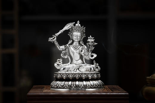 白铜鎏银10公分摆件 商品图4