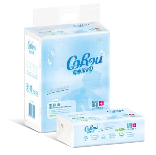 可心柔润+柔纸巾【宝宝专用纸巾】 商品图0