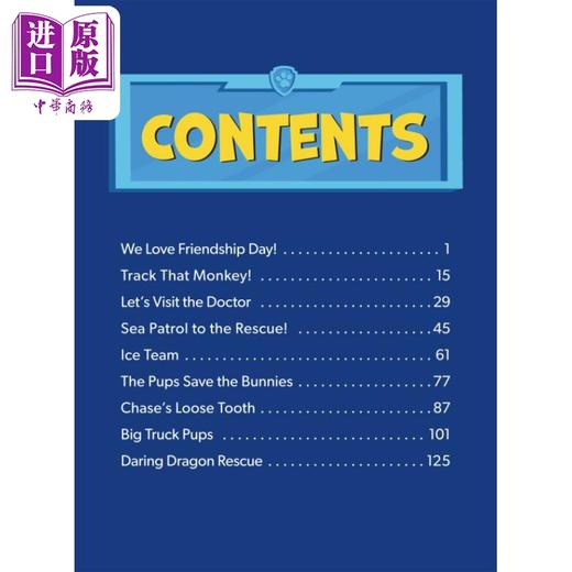 【中商原版】汪汪队5分钟故事 PAW Patrol 5-Minute Kindness Stories 英文原版 儿童图画书 卡通动画故事绘本 精装 进口图书 商品图1