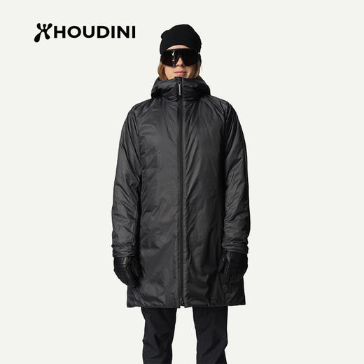 HOUDINI胡丁尼 Dunfri Parka邓菲女秋冬新款中长款保暖棉服大衣 820028 商品图0