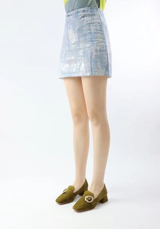 【云粉节】BF楼MM24秋中跟女单鞋货号：MW243015-GN吊牌价1299 商品图0