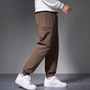 【新款DMH】大依优型大码束脚休闲裤加肥加大宽松男士卫裤胖子300斤显瘦潮流运动 商品缩略图1