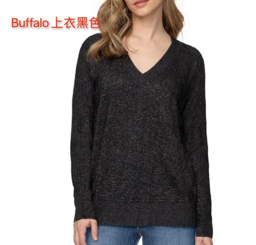 特价169元 Buffalo女士打底针织衫宽边V领套头上衣  美国代购，无中文标签，介意慎拍! 商品图1