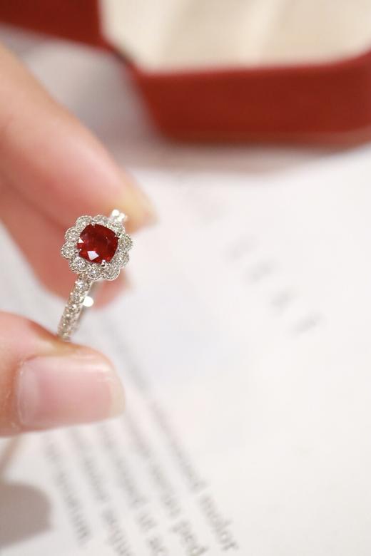 0.62ct 红宝石戒指 商品图3