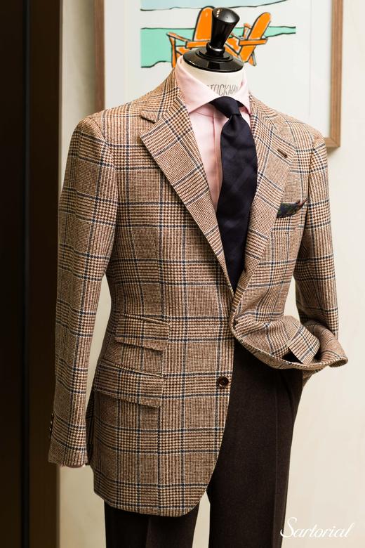 Sartoria Pirozzi Glencheck Jacket 商品图1