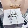 Vivienne Westwood西太后土星水滴钻项链 商品缩略图3