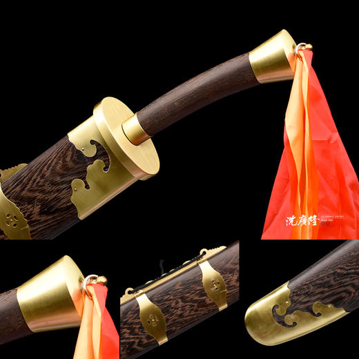 文武太极刀 标准武术太极刀单刀 沈广隆剑铺 龙泉太极刀  未开刃 商品图3