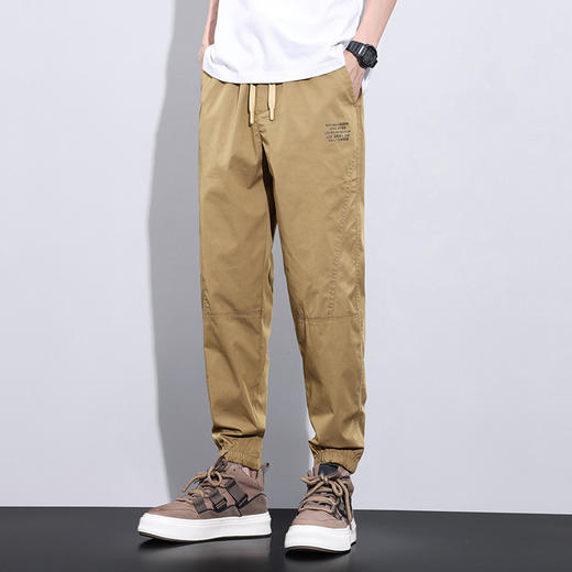 红览 迷彩休闲裤男士薄款束脚长裤K09 商品图1