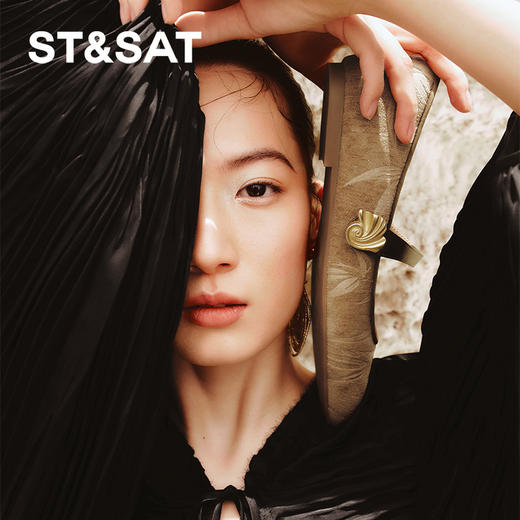 星期六复古宫廷玛丽珍芭蕾舞鞋SSC3111168 商品图1