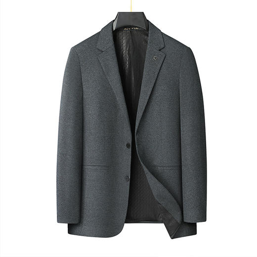 【新款DDS】大依优型大码男装两粒扣西服外套休闲商务加肥加大上衣男士正装潮 商品图2