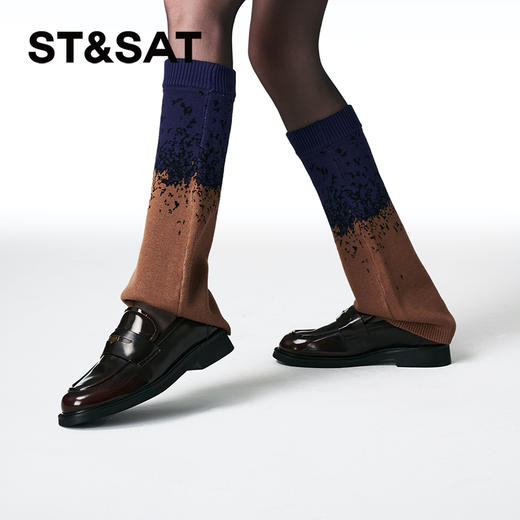 星期六简约百搭静奢风乐福鞋SSC3111133 商品图3