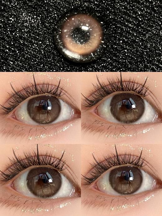 bariecat 日抛 燕麦贝果&南瓜贝果 棕 14.2mm 美瞳一盒十片装 自然琥珀眼 日抛无售后！ 商品图1