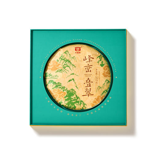 【大益茶】峰峦叠翠普洱熟生茶357g 商品图1