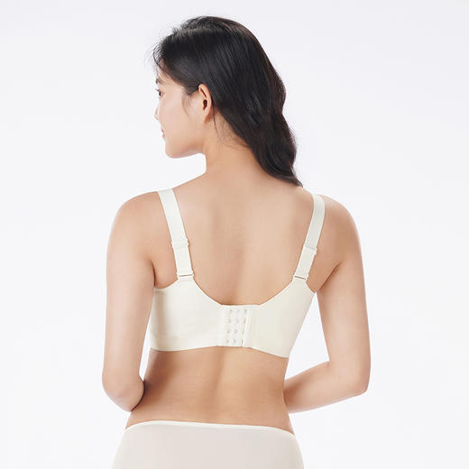 都市丽人调整型内衣舒软挺塑塑身文胸锁边薄塑身内衣3/4杯四排扣LJT4K5 商品图3