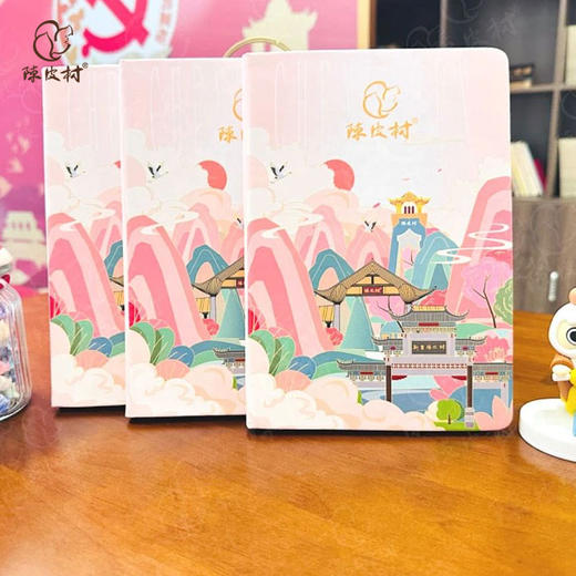 新会陈皮村文创贴芯笔记本（两件起包邮） 商品图2
