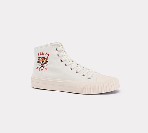 KENZO 帆布鞋女  FE52SN025F76-01 白色.【鞋底有膜，试穿小心】 商品图2