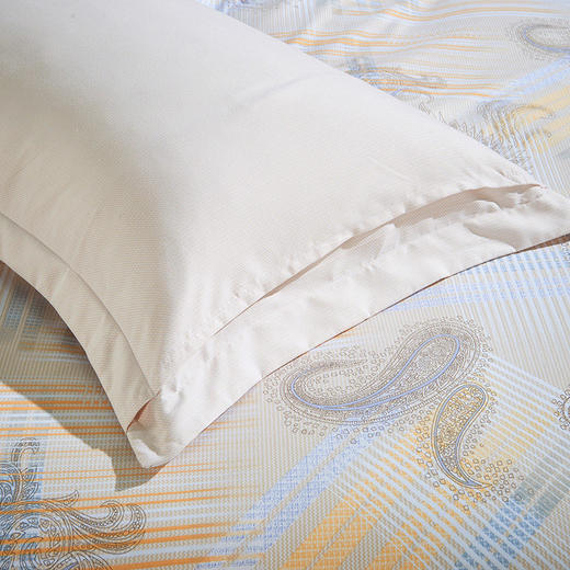 富安娜 晨光慢调床单四件套 商品图5