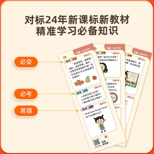 《新教材学霸速记卡》新一年级——新七年级 商品图1