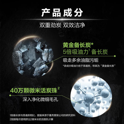 曼秀雷敦微米劲碳洁面乳100g 商品图5