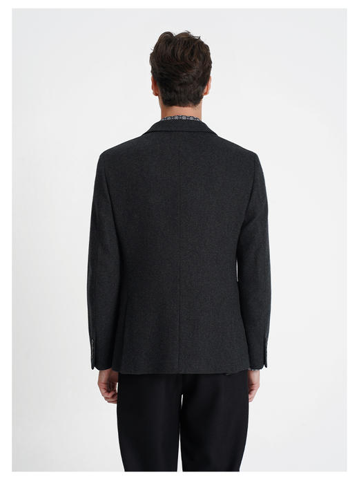 callisto深灰色山羊绒混纺便西 商品图4