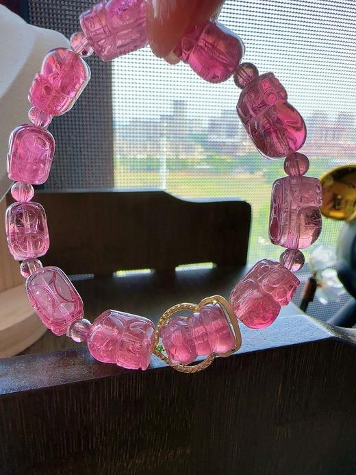 30.8g 雕刻碧玺手链 商品图0